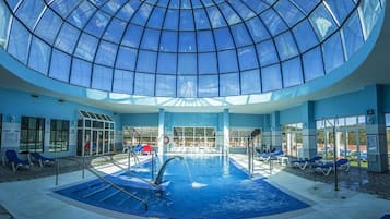 Indoor pool, outdoor pool