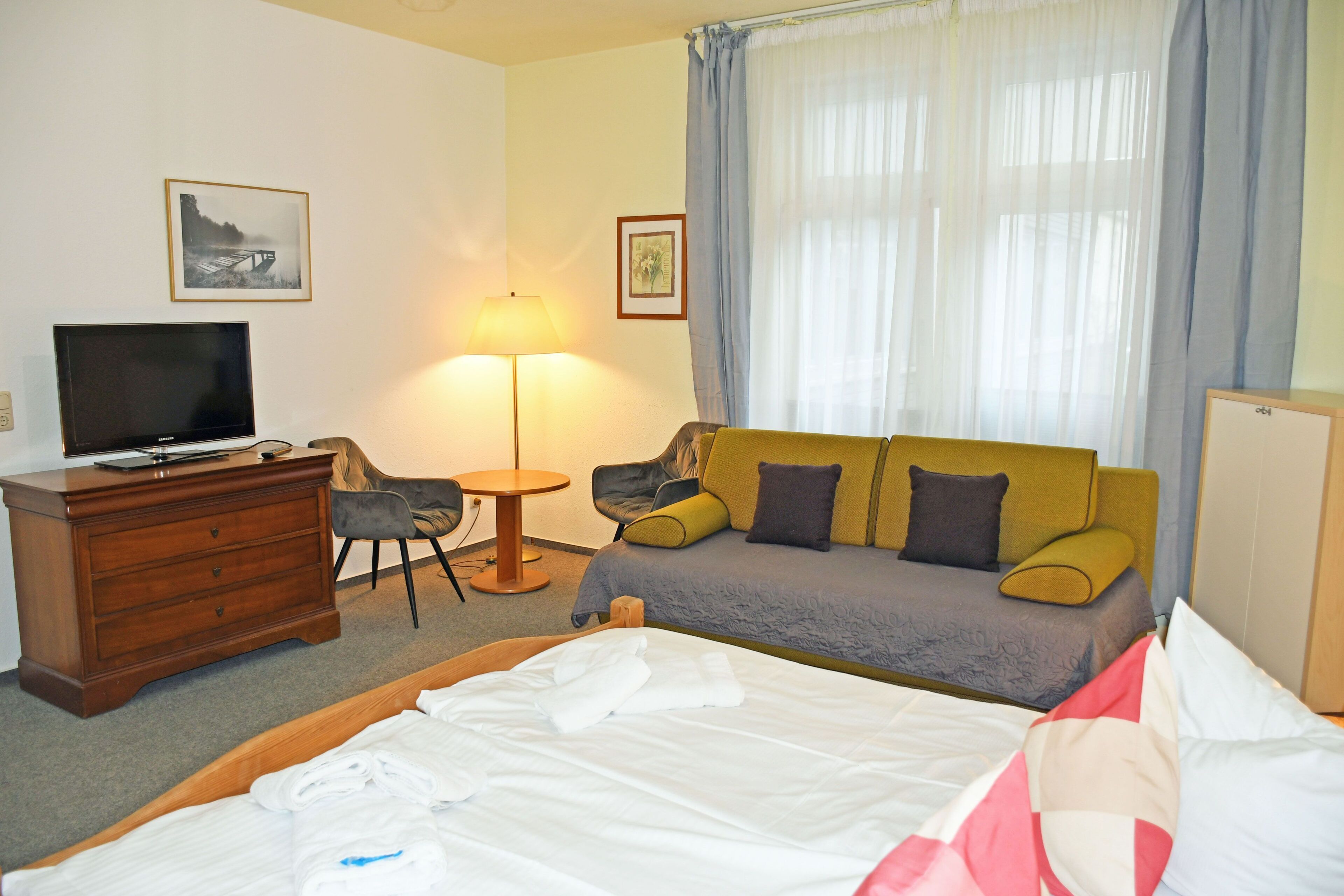 1 Schlafzimmer, Reisekinderbett, WLAN, Bettwäsche