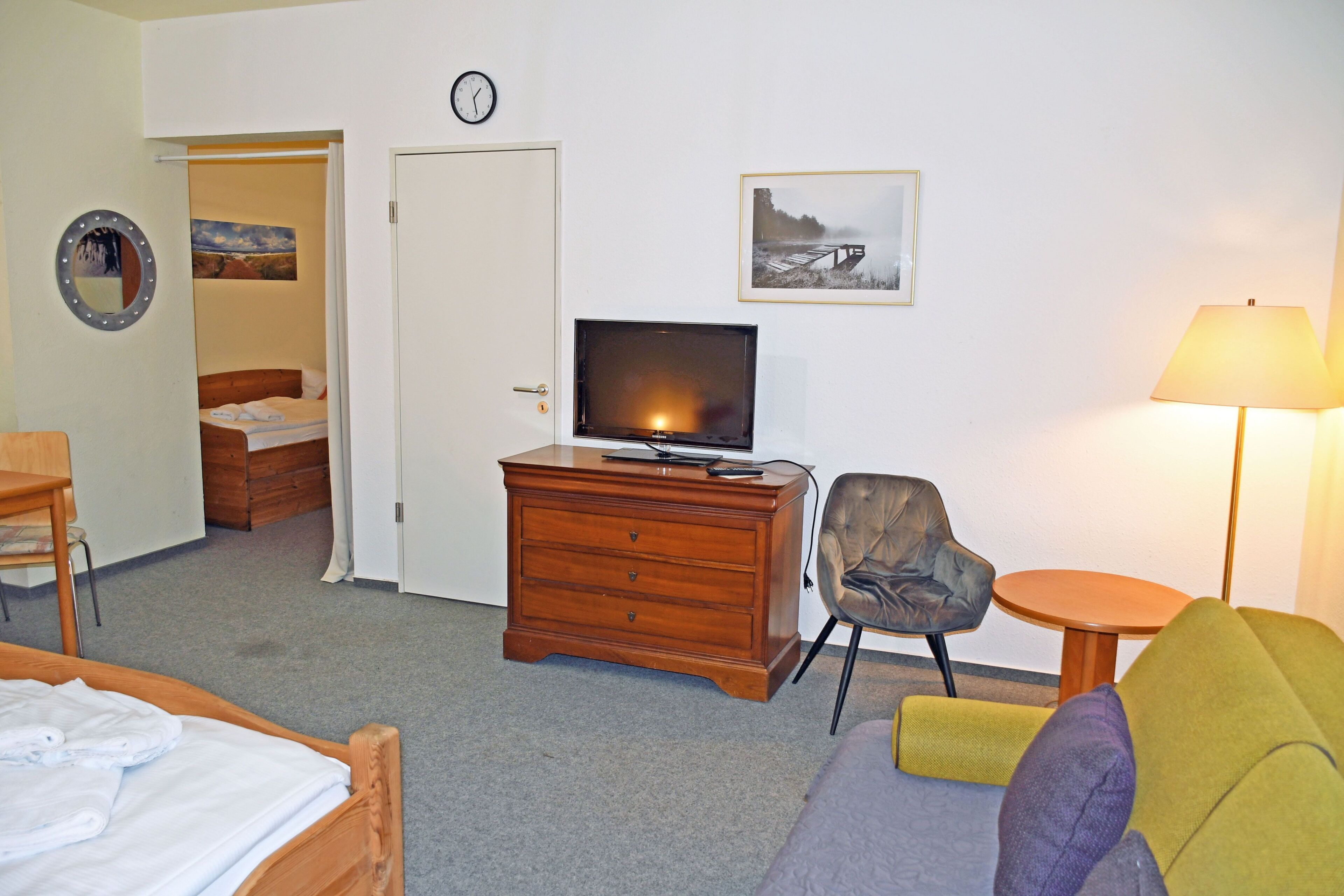 1 bedroom, travel crib, WiFi, bed sheets