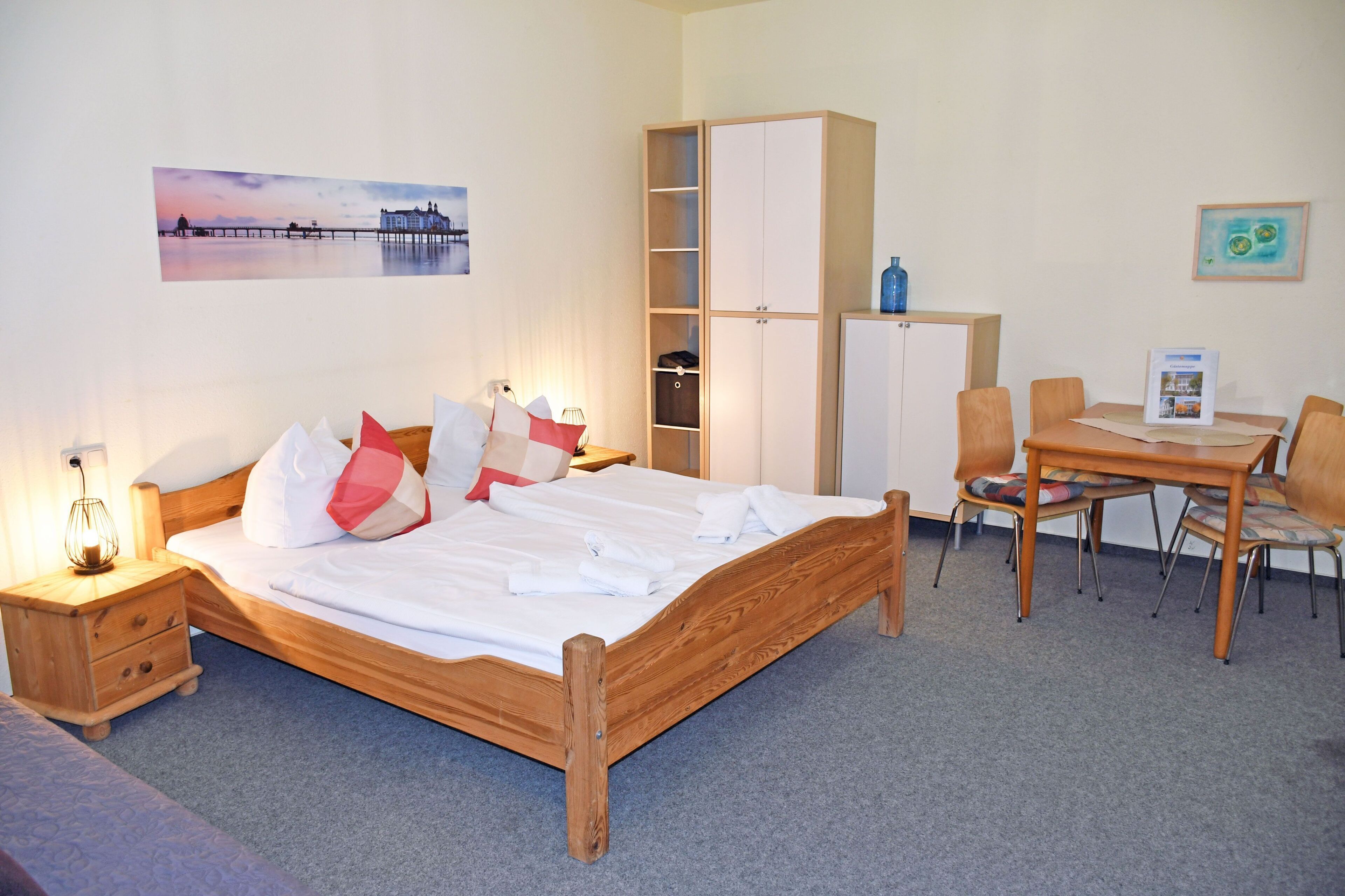 1 bedroom, travel crib, WiFi, bed sheets