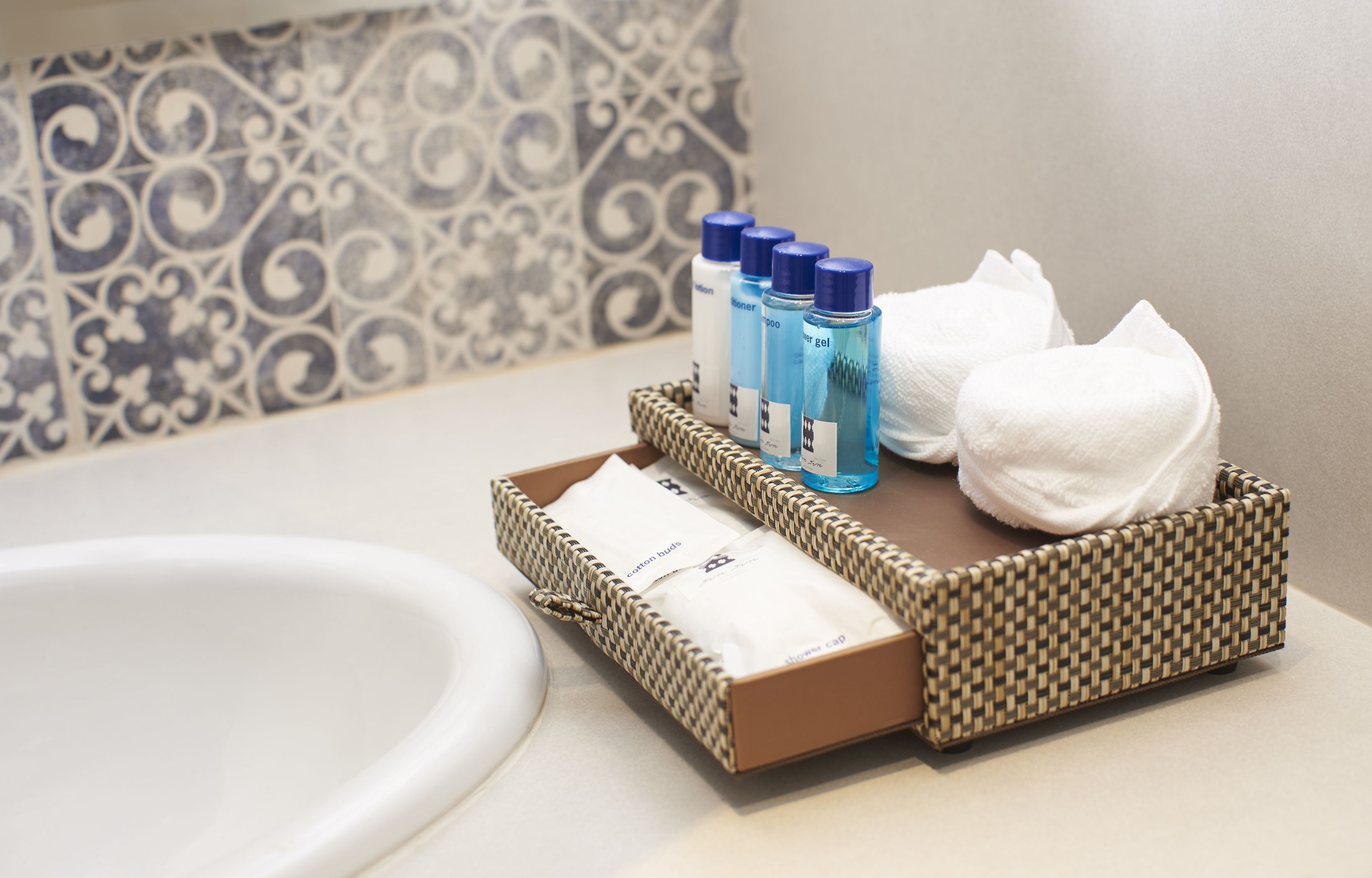 shower, free toiletries, hair dryer, bathrobes