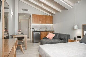 Studio with Seaview | Soundproofing, iron/ironing board, free WiFi - Alektor Studios & Apartments (Zakynthos)