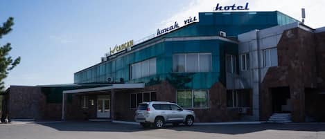 Majoituspaikan julkisivu