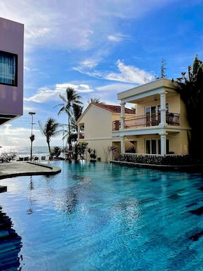 Voorkant van accommodatie