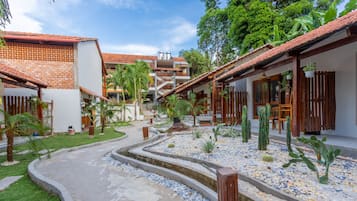 特色單棟小屋, 1 張特大雙人床, 花園景, 花園 | 園景