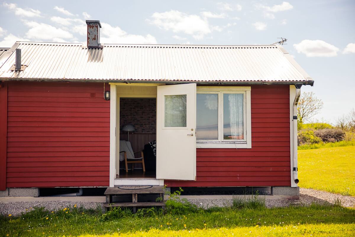 Stuga - 2 sovrum - privat badrum (9-10an) | 2 sovrum och gratis wi-fi