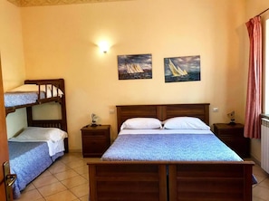 Desk, free cribs/infant beds, free WiFi, bed sheets