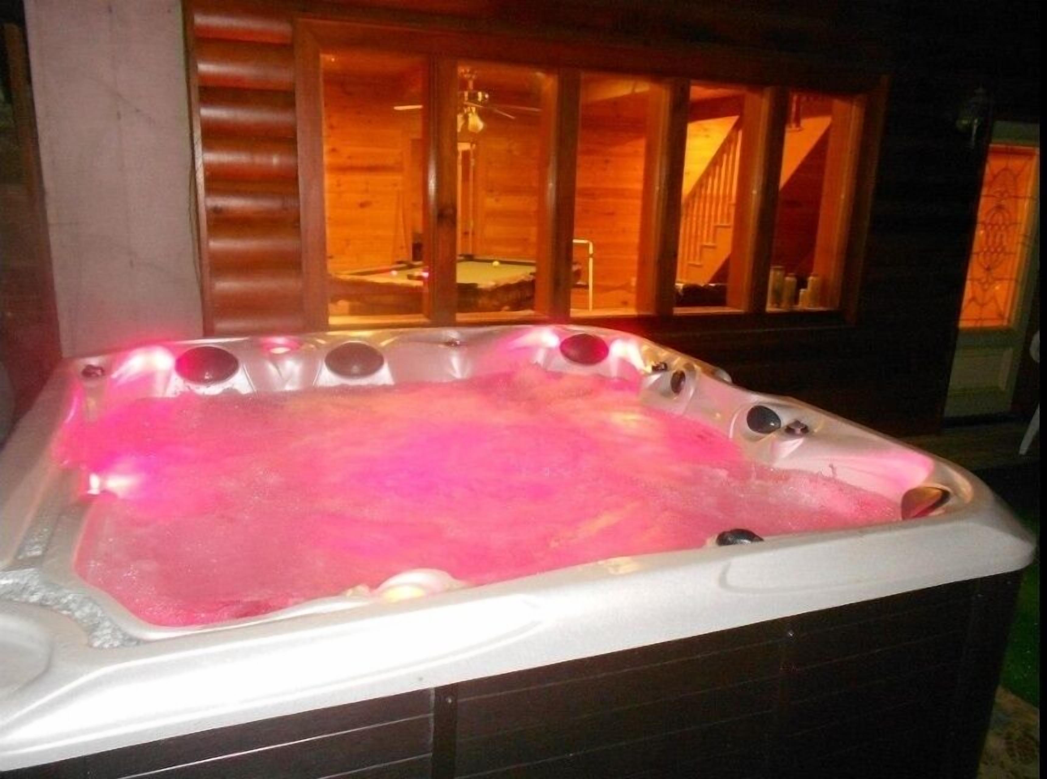 Bain à remous extérieur