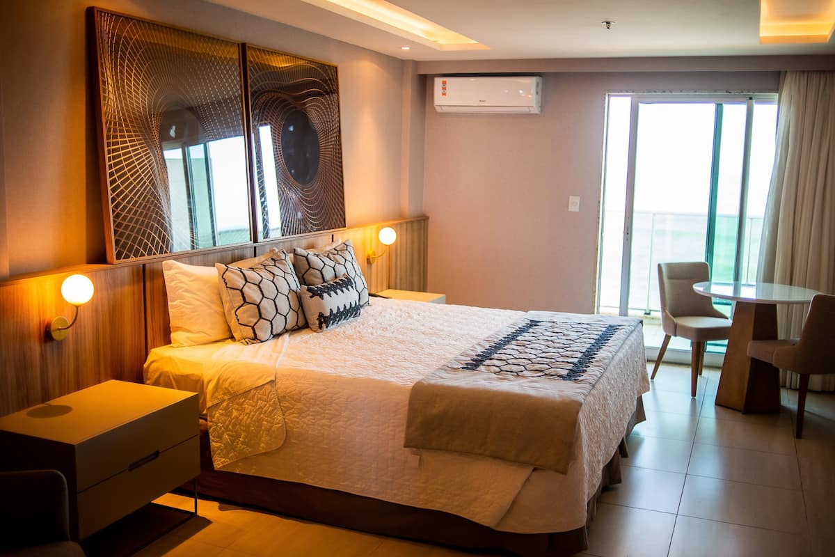 presidential suite, non smoking, beach view | 1 bedroom, minibar, in-room safe, desk