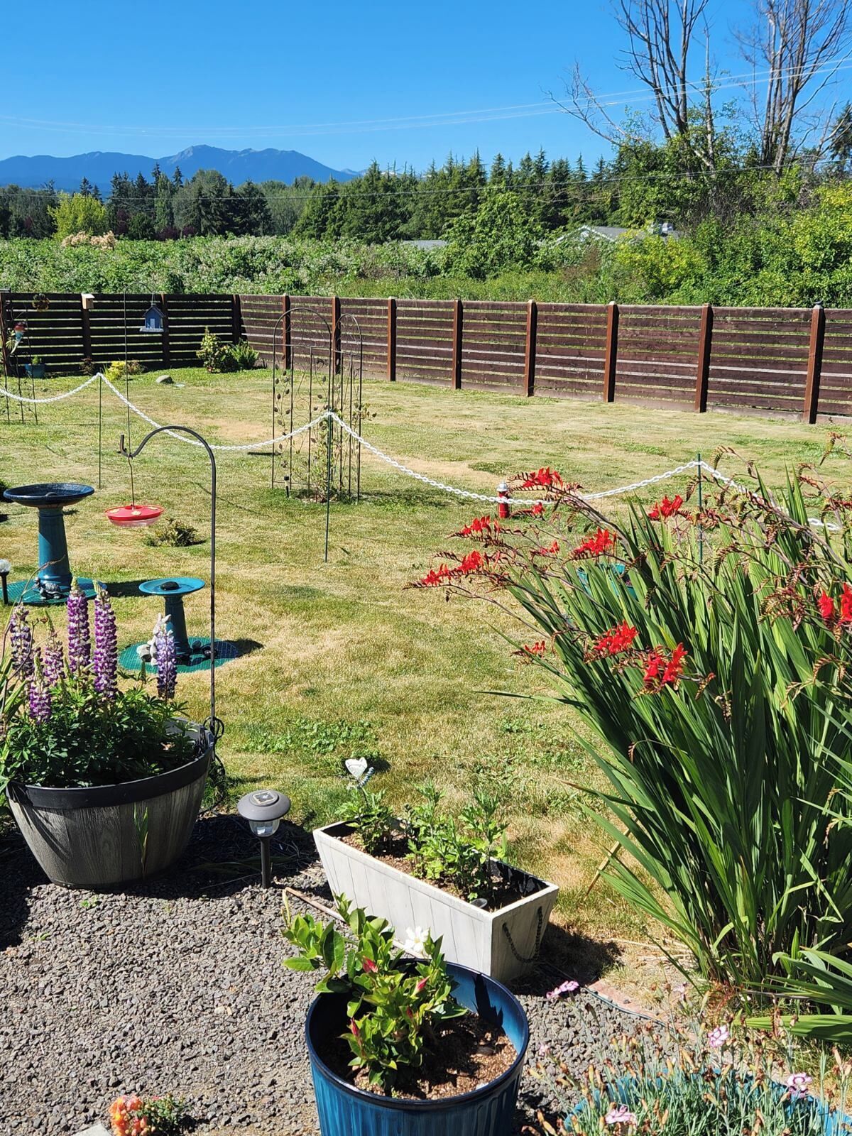 Enceinte de l’hébergement