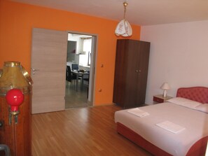 Apartamento, 1 habitación (4) | Wifi gratis y ropa de cama