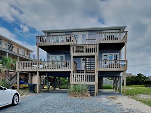 Exterior - Hoff 1 | Walk to the Beach + Sound, Pet Friendly! (Topsail Beach)