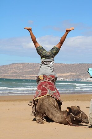 Beach nearby - Azul Guest House Taghazout Bay - Hostel (Aourir)