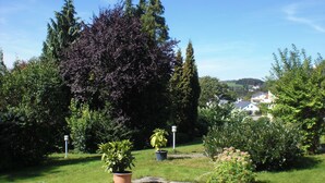Udsigt fra balkon