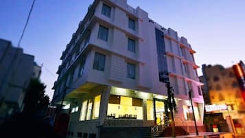 Front of property – evening/night