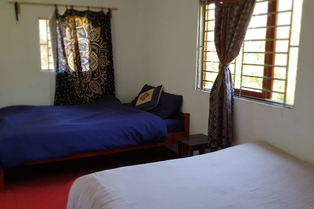 Habitación doble, vistas a la montaña | 1 dormitorio y wifi gratis