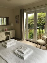 Premium bedding, individually decorated, individually furnished