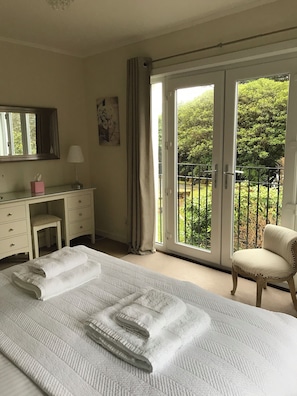 Premium bedding, individually decorated, individually furnished