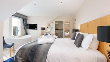 Phòng Suite Deluxe | 1 phòng ngủ, bộ đồ giường cao cấp, két bảo mật tại phòng, bàn