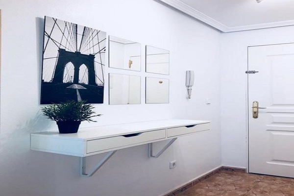 Family Apartment, 2 Bedrooms, Pool View | Living area | Flat-screen TV