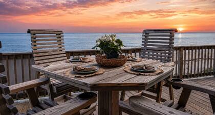 Splash Beachfront Accueil 3 BR, 3 BTH, cuisine gastronomique, Amazing Deck