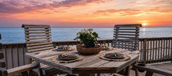 Splash Beachfront Accueil 3 BR, 3 BTH, cuisine gastronomique, Amazing Deck