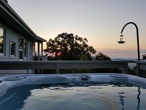 Idromassaggio all'aperto