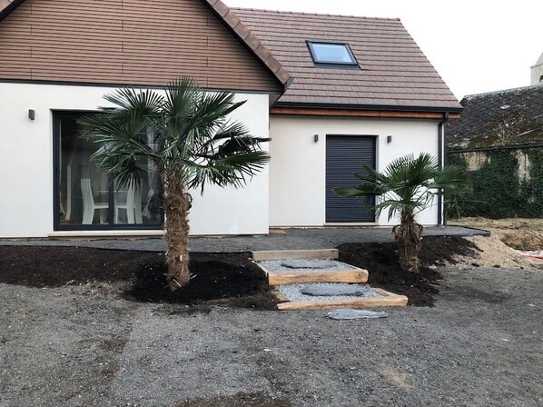 Façade de l’hébergement