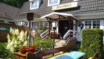 Voorkant van accommodatie