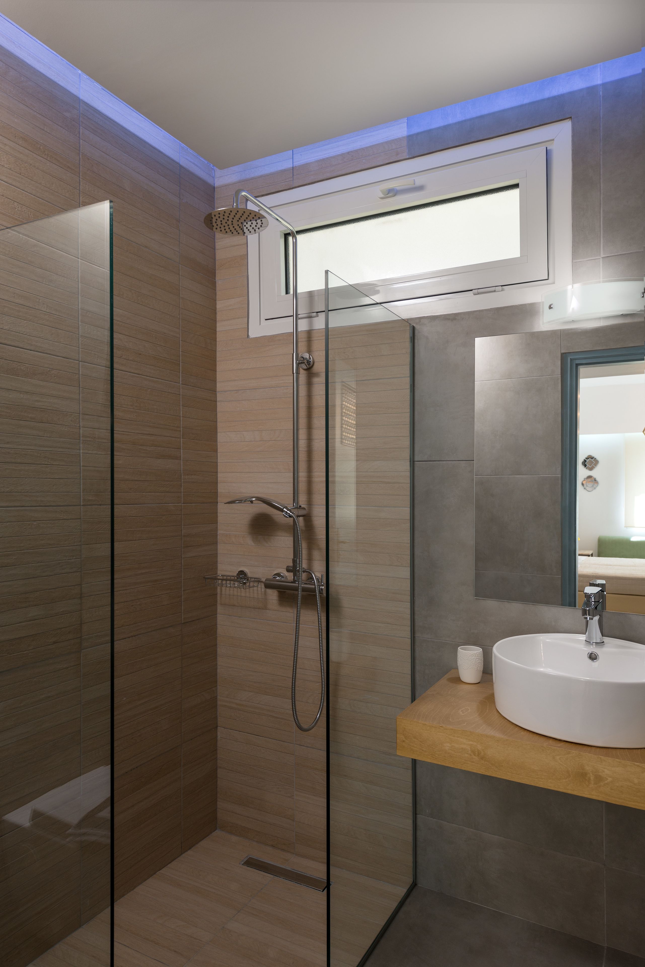 deluxe studio | bathroom shower