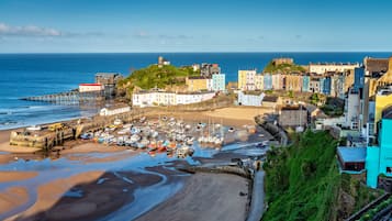 Blick von der Unterkunft