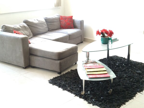 Sala de estar en el lobby