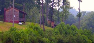 Standard Cabin, Multiple Beds, Non Smoking, Fireplace (The Red Twin Cabin) | Floor plan