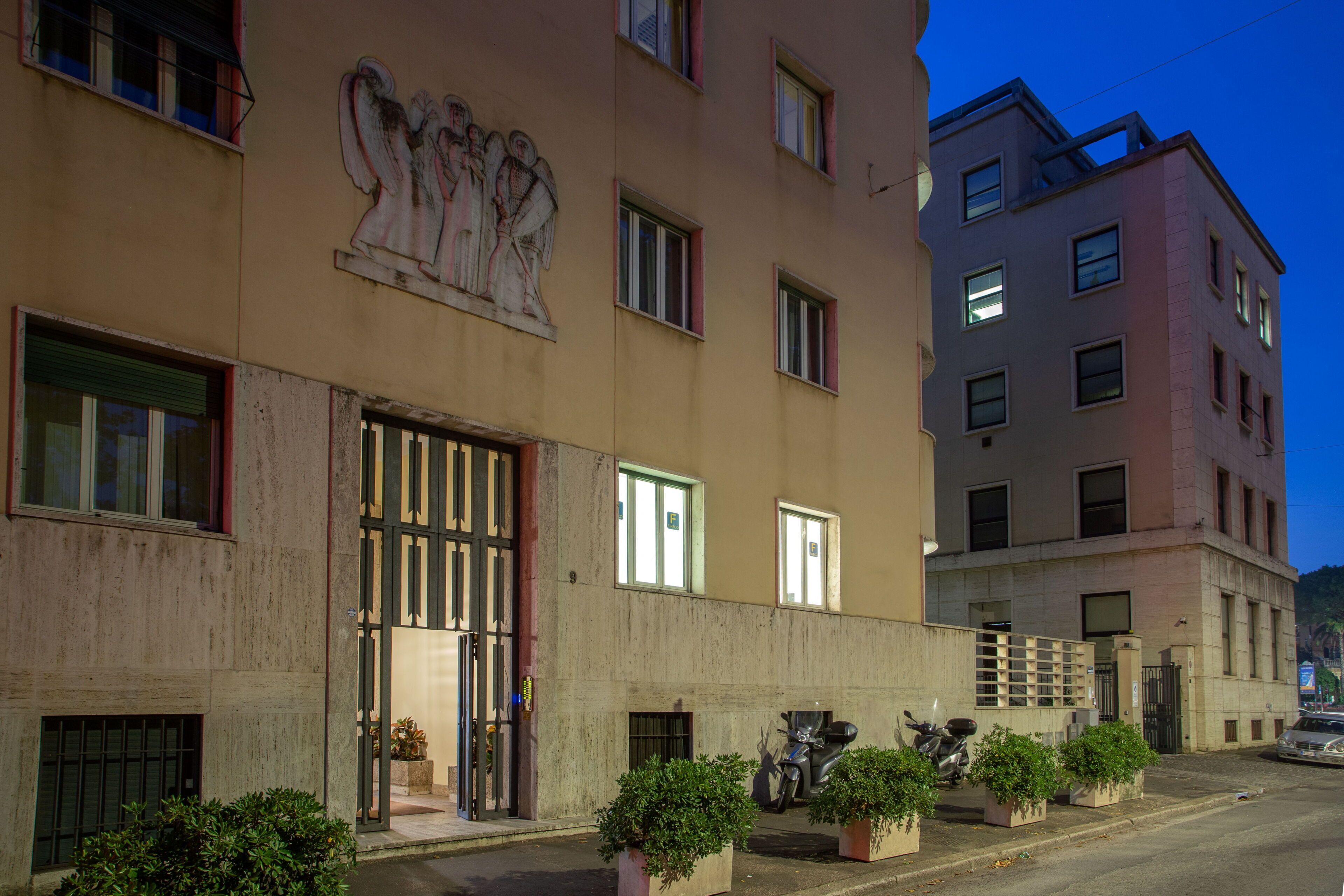 Façade de l’hébergement