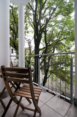 Leilighet – business, 1 dobbeltseng, ikke-røyk | Terrasse/patio