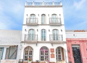 Fachada del alojamiento