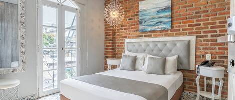 Dubbelrum | Minibar, skrivbord, gratis wi-fi och sängkläder