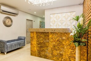 Quiosque de check-in/check-out