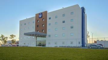 Overnatningsstedets facade