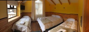 2 bedrooms, iron/ironing board, free cots/infant beds, rollaway beds