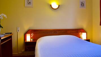 Desk, iron/ironing board, free cots/infant beds, free WiFi