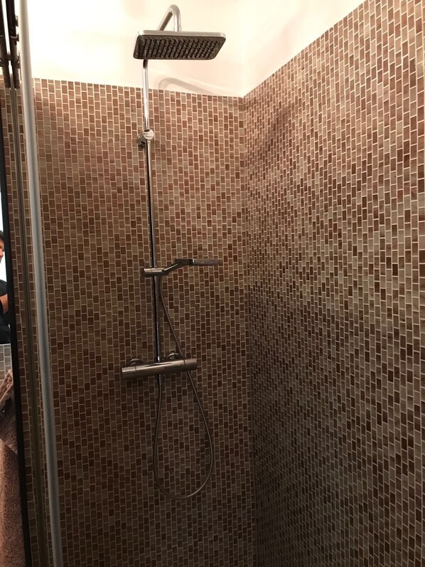 Apartment, 1 Bedroom | Bathroom shower