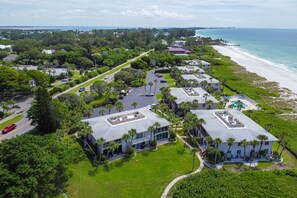 Exterior - Beachside at Whitney Beach: 2BR Ground-Floor Condo w Gulf Views & Pool by RVA (Longboat Key)