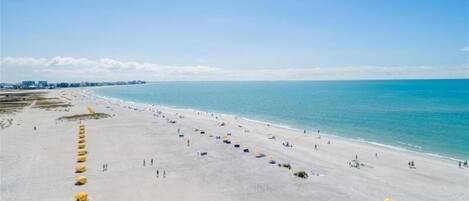 Beach nearby, beach towels