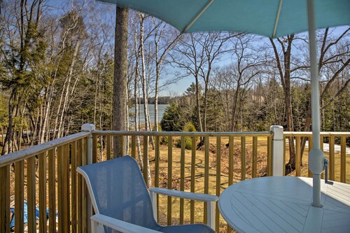 Peaceful Waterfront Apt w/ Deck, 22 Mi to Portland