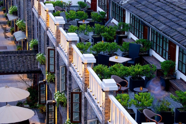 Uitzicht vanuit accommodatie