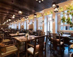 Se ofrece un desayuno bufé (188 CNY por persona)