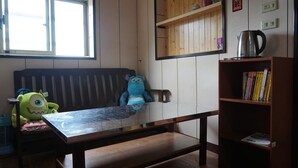 Sitteområde i lobbyen