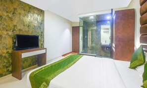 Deluxe Double Room | Meja, katil lipat simpan/tambahan, Wi-fi percuma 