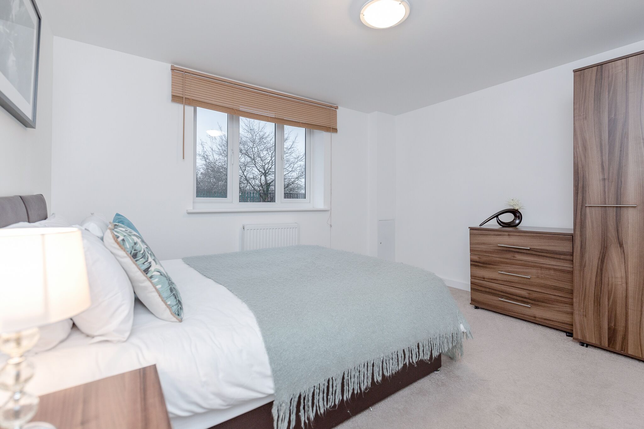 2 soveværelser, egyptiske bomuldslagner, gratis internetadgang